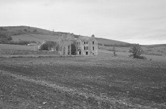 View of Rothiemay Castle from west