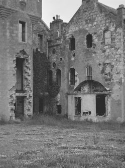 View of Rothiemay Castle from north west