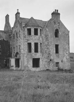 View of Rothiemay Castle from west