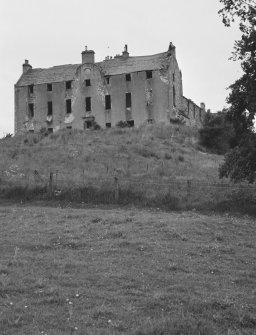 View of Rothiemay Castle from east south-east