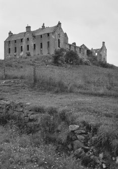 View of Rothiemay Castle from east south-east