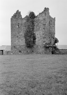 General view of Eden Castle from north east
