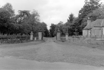 View of gates from E.