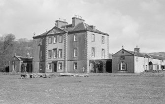 View of front elevation of Barbreck House