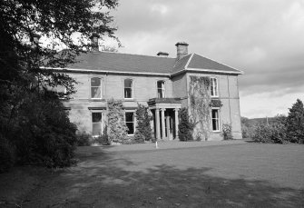 View of main front of Tweedhill House from south west