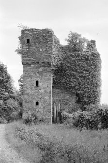 View of Barholm Castle from south west.