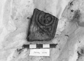 Jedburgh Abbey excavation archive
Frame 16: Sculptured stone SF206 (Side 2)
Frames 17-19: Architectural fragment SF207