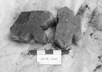 Jedburgh Abbey excavation archive
Frame 22: Architectural fragment SF208
