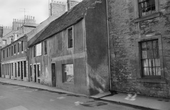 View of 9 and 11 South Street, Duns, from north