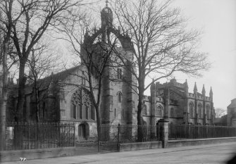 View of King's College, Aberdeen, from NW including Chapel.