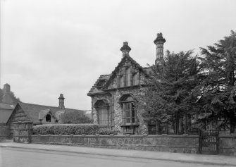 View of the cottage, Rockville, 3 Napier Road, Edinburgh.
