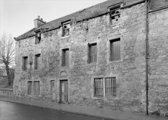 View of 40 and 42 Canongate, Jedburgh, from south.
