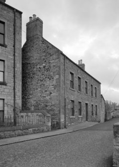 View of 1 Old Bridge End, Jedburgh from north