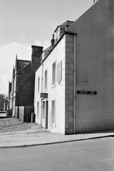 View from south east of The Horn Inn, 2 Newtown Street, Duns.