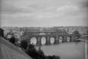 View of bridges in Dumfries