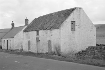 View of Lamberton Toll House from NE with adjacent cottage.