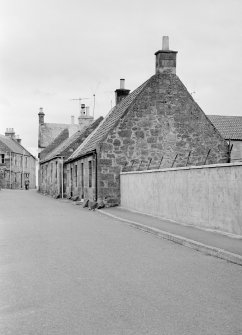 View of north side of Castle Street, Falkland.