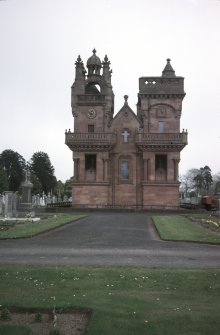 View of Mortuary Chapel, Arbroath Western cemetery.