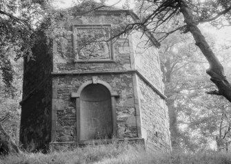 General view of Redhall House dovecot, Edinburgh.