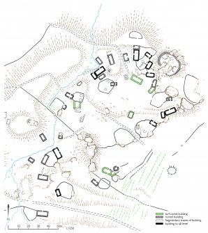 Plan of Grulin township. HES publication illustration.