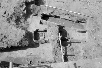 Excavation photograph.
Burials 10 and 11.