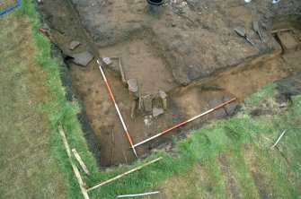 Excavation photograph.
Burials 4, 5, 6, 7 and 9.