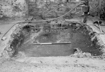 Excavation photograph : record shot of B, looking east.