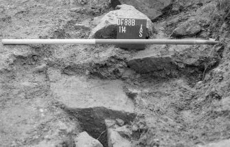 Excavation photograph : section 2, through 114, looking south.