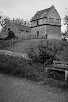 General view of dovecot and stable, Durn House.