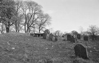 General view of Whitsome Old Parish Churchyard.