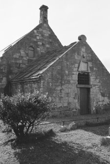 View of Cockburnspath Parish Church from SE.