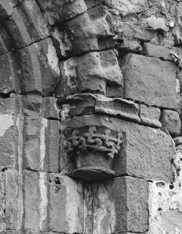 Argyll, Killean Old Parish Church.
Details of East window.