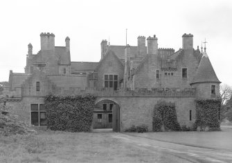 View of Udny Castle showing north elevation.