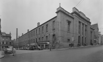 View of Aberdeen Market, Market Street, Aberdeen, from south east showing the exterior to Market Street and Hadden Street.