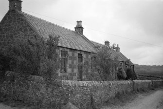 View of workers' cottages from the SW