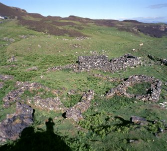 Eigg, Grulin Uachdrach township, view from N.
