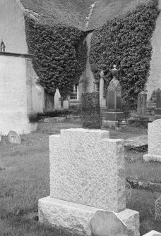 View of Kiltearn Parish Church and churchyard.