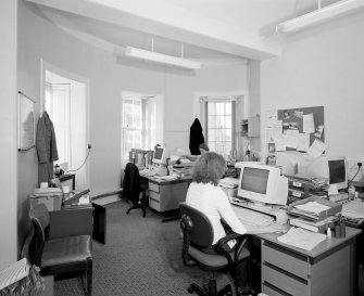 George Watson's Hospital. Interior, view of office.