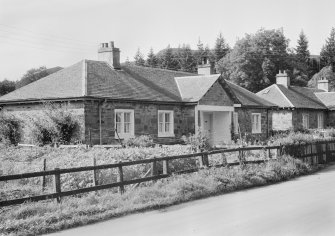 General view of cottages in Inver village.