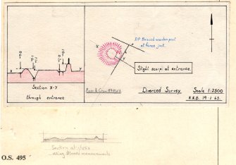 Plan, copied from record card