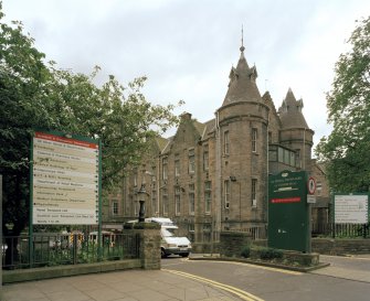 ERI Surgical Hospital, general view from Lauriston Place to north east.