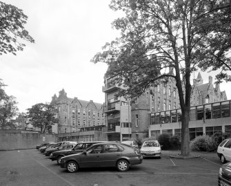 ERI Medical Hospital and Jubilee Pavilion, general view from car park to south east.