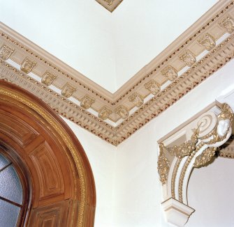 Detail of cornice.