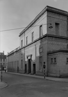 View of side of the Music Hall, 174-194 Union Street, Aberdeen.