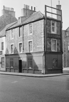 View of 76-78 Buccleuch Street, Edinburgh seen from the north east with Boroughloch Square in the background.