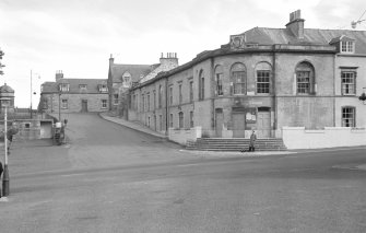 View of the Town Hall, The Square, Cullen from NW.