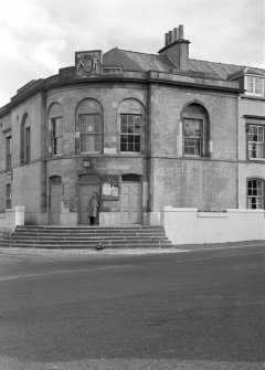 View of the Town Hall, The Square, Cullen from NW.