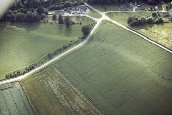 Oblique aerial view