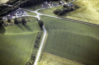 Oblique aerial view