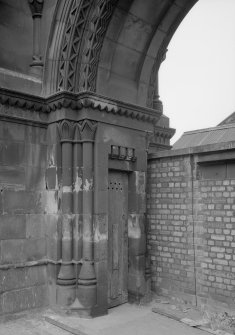 Detail of Victoria Royal Arch, Dock Street, Dundee.